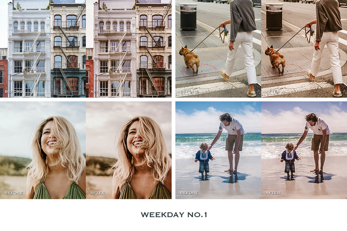 Weekday Lightroom Mobile Presets, a Preset Add-On by VEER (Photo 5 of 18)
