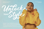 Kellyna Modern Script, a Font by Haps Space (Thumbnail 6 of 8)
