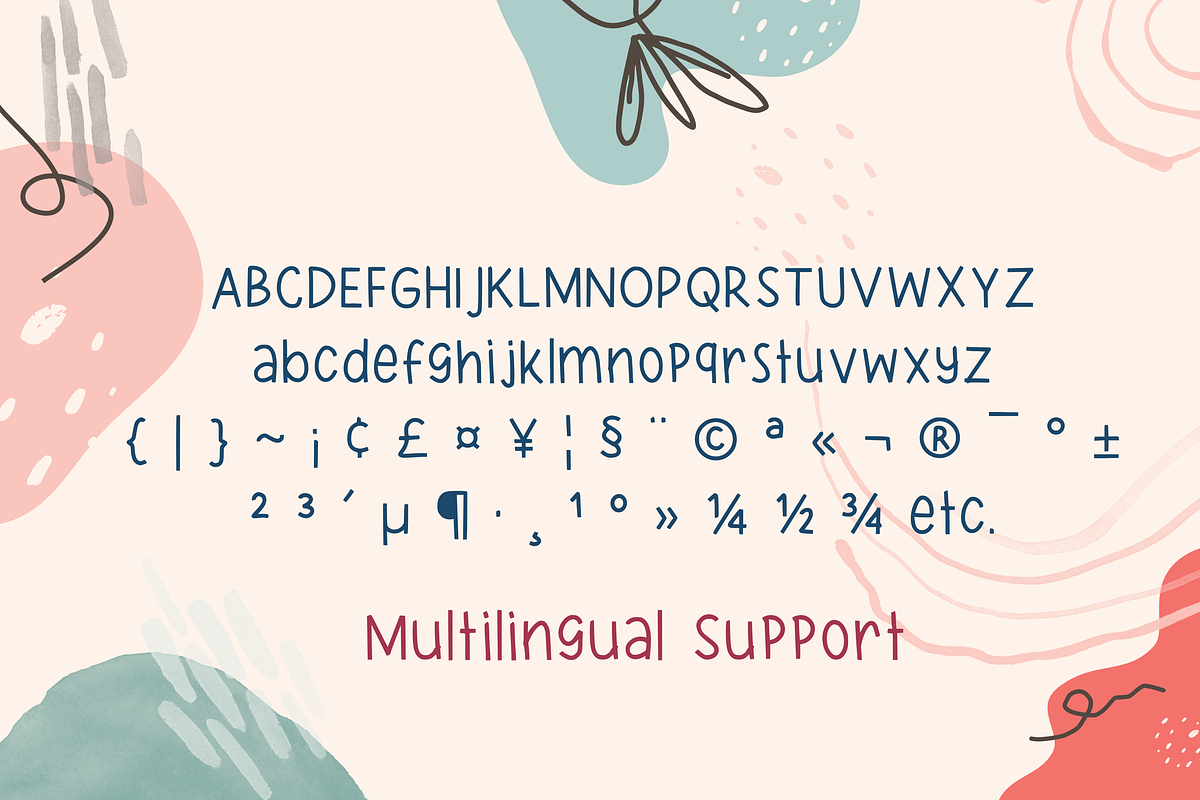 Mashyta Font, a Sans Serif Font by Aisyah (Photo 2 of 5)