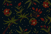 Cross Stitch Embroidery Brushes v2, a Brush Add-On by bokettori (Thumbnail 7 of 10)