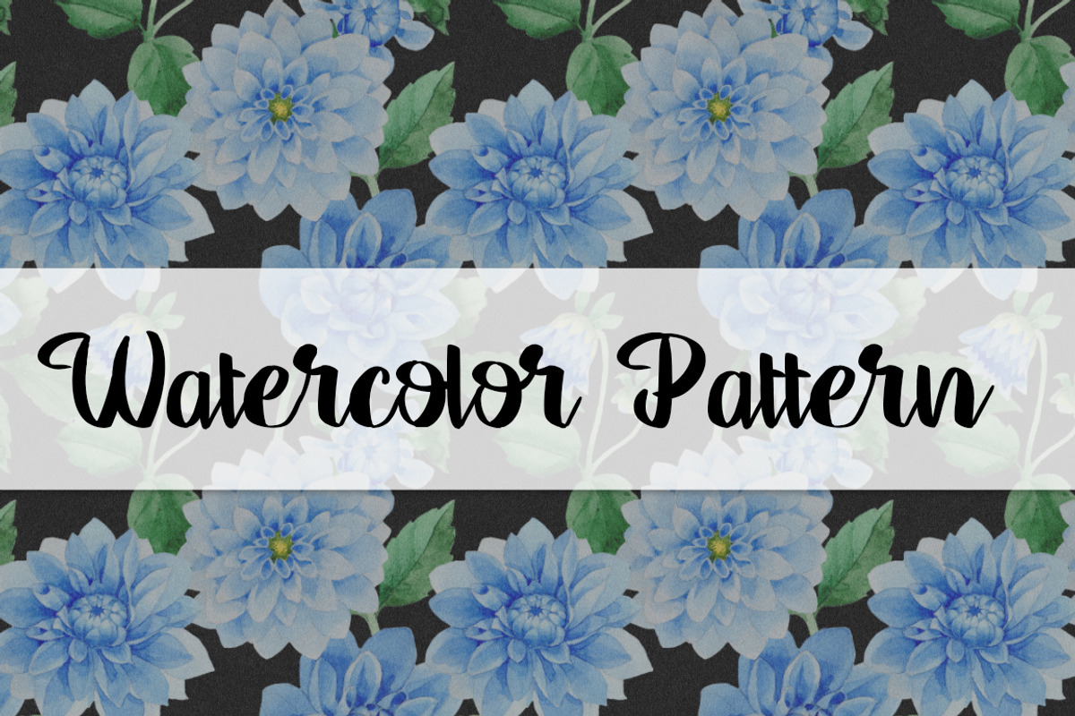 Blue dahlia watercolor PNG clipart, a Decorative Illustration by WatercolorPNG.com (Photo 6 of 8)