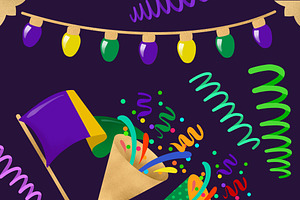 Mardi Gras Carnaval Clip Art