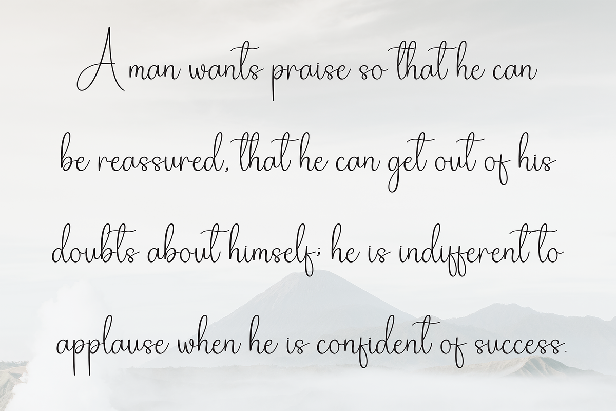 Chocolate | Script Font, a Handwritten Font by Scratchones (Photo 6 of 8)