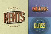 Retro Text Effects V.01, a Brushes & More by Easybrandz (Thumbnail 5 of 5)