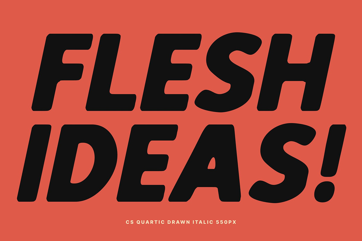 CS Quartic Drawn, a Sans Serif Font by Craft Supply Co. (Photo 3 of 8)
