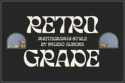 Tenda Display, a Font by Attract Studio (Thumbnail 2 of 17)