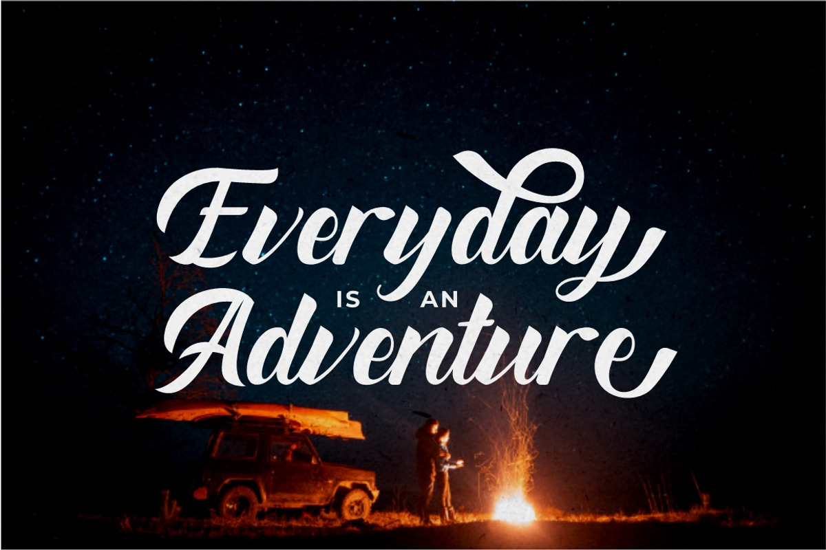 The Knight - Bold Script, a Script Font by PutraCetol Studio (Photo 5 of 10)