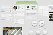Whitepixels UI v1.1, an UI Kit Template by Picseel (Thumbnail 2 of 5)