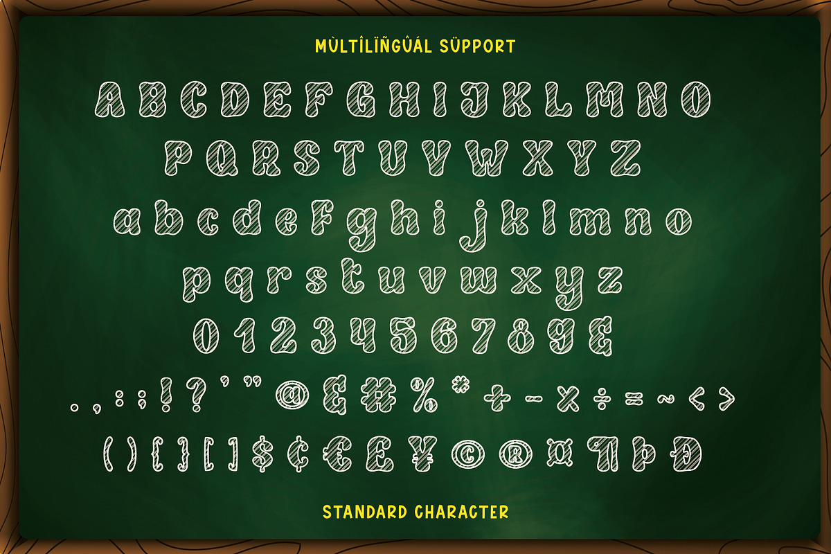 CHALKBOARD, a Handwritten Font by Mozatype (Photo 6 of 7)