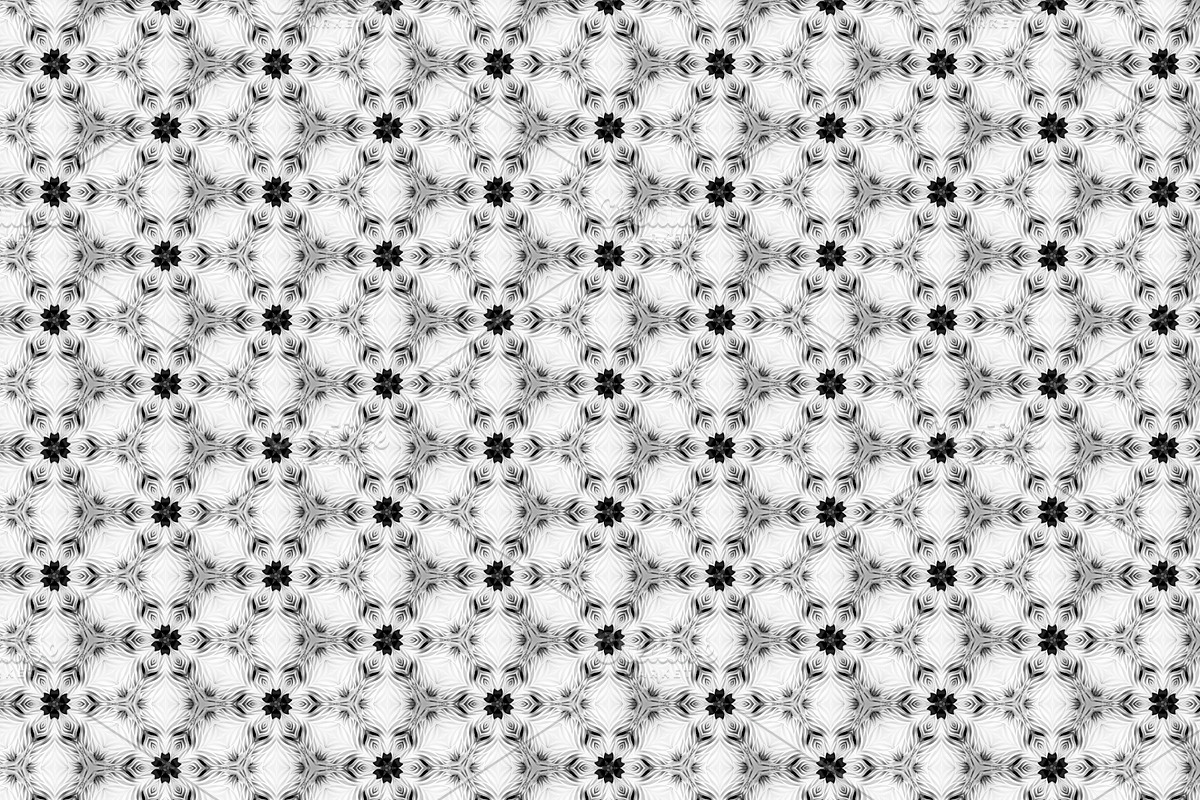 Black and White Patterns, a Pattern Graphic by Alexandra Fulger (Photo 5 of 21)