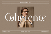 Coherence - Fashion Font, a Serif Font by RockboyStd (Thumbnail 1 of 12)