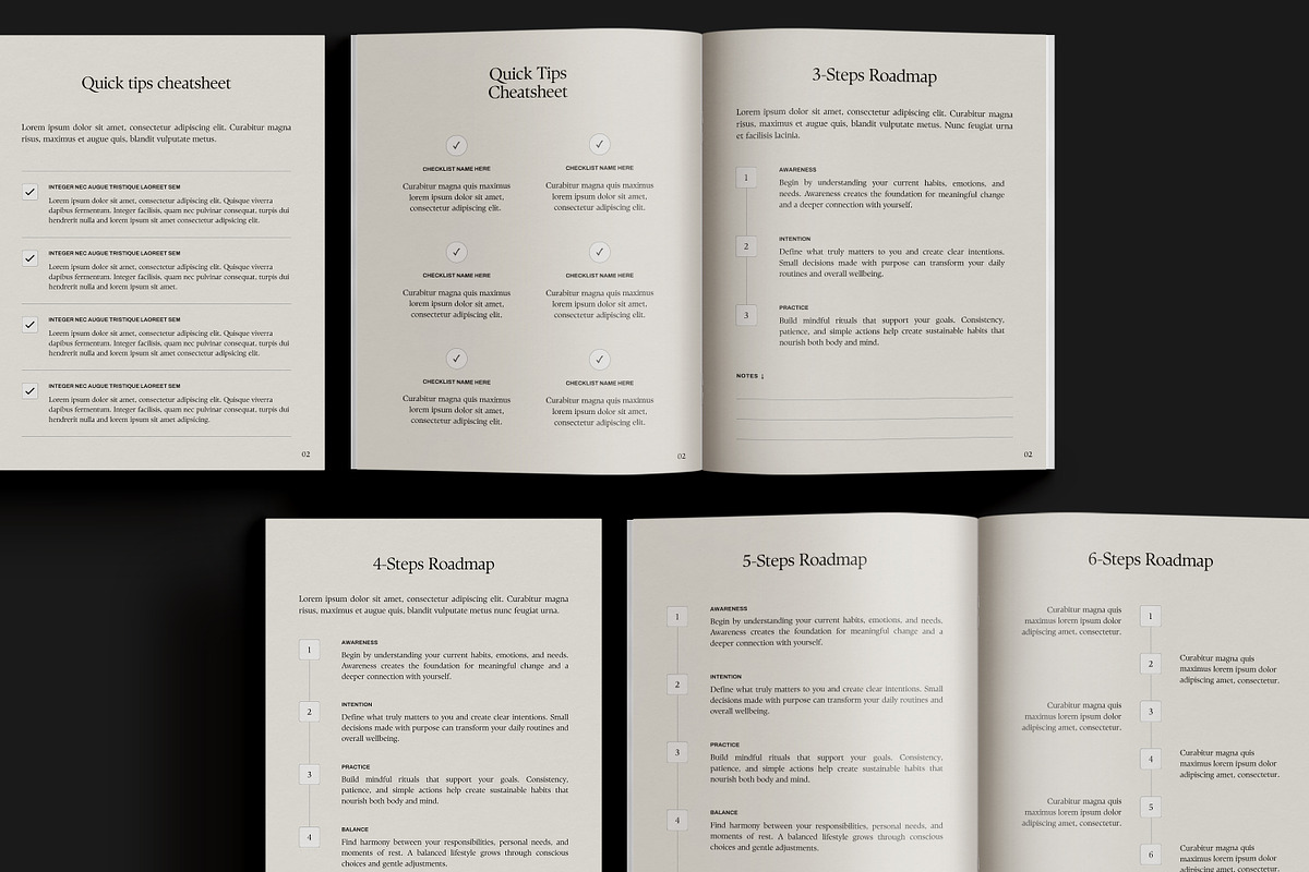 Editorial Workbook Template, a Magazine Template by Wildnun Studio (Photo 10 of 24)