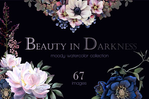 Beauty In Darkness Watercolor Set