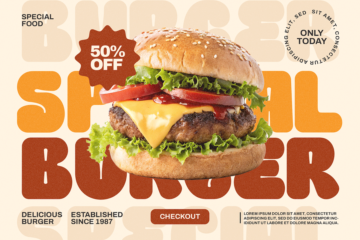 Snheack - Food Display Font, a Handwritten Font by PuriCreative (Photo 6 of 10)