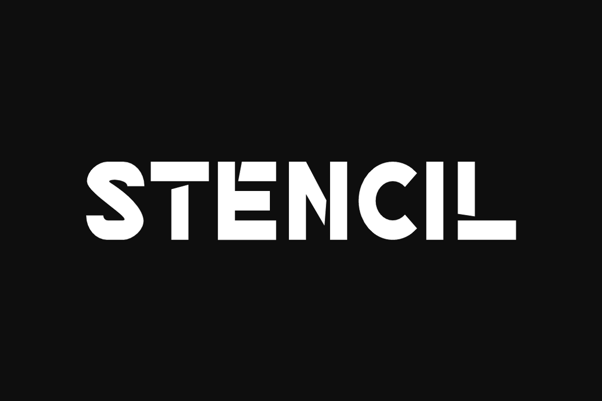 Kogpat - Sport Stencil Font, a Sans Serif Font by Iqsiart Studio (Photo 4 of 8)