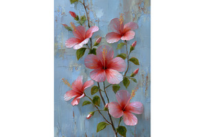 Artwork featuring a vibrant floral, a Nature Photo by ZinetroN