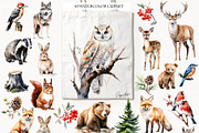 Winterfall watercolor collection, an Object Graphic by EasyArt (Thumbnail 4 of 10)