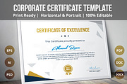 Multipurpose Certificate Template, a Stationery Template by NasirGrfx (Thumbnail 1 of 5)
