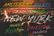 STEREO VILLE, a Blackletter Font by AMINMARIO (Thumbnail 5 of 6)