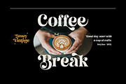 Brasty Vintage - Retro Serif Font, a Serif Font by Holyline Design (Thumbnail 6 of 16)