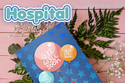 Hospital Clip Art, an Education Illustration by Cozy Cat Design (Thumbnail 3 of 3)