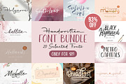 Handwritten Font Bundle, a Script Font by Littlehand (Thumbnail 1 of 10)