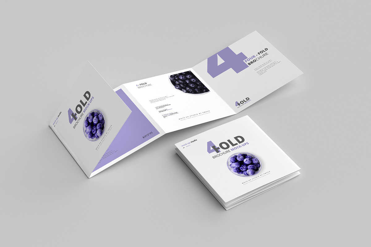 165 Brochure Mock-ups Big Bundle, a Print Template by pmvch (Photo 45 of 170)
