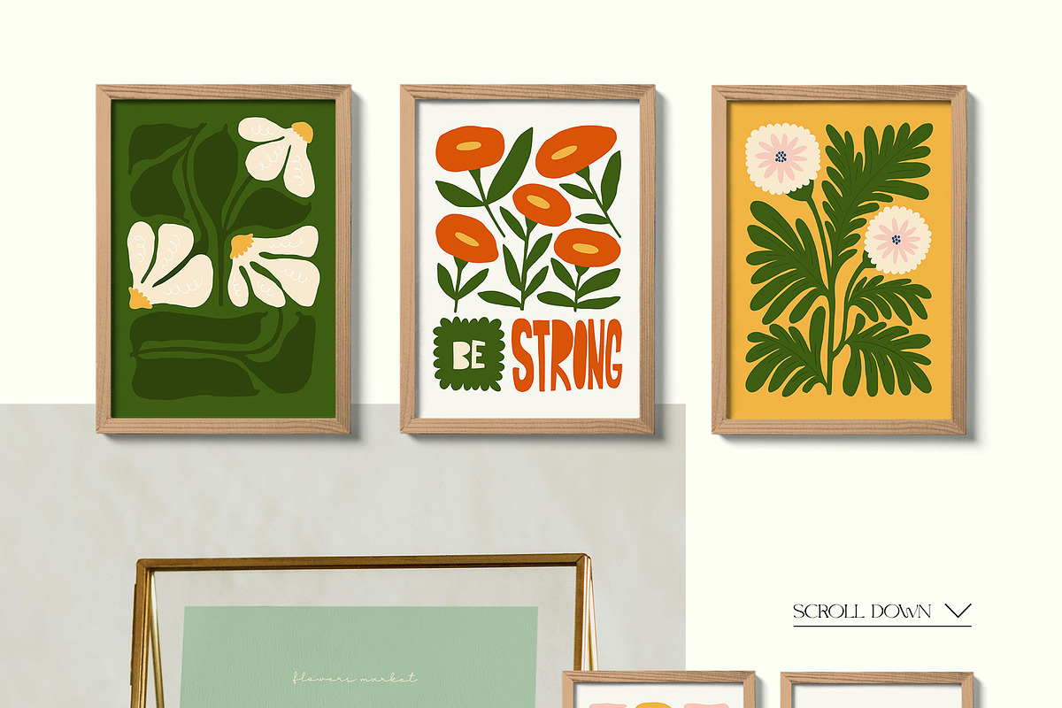 Modern Flora. 4 | Wall Art Creator, an Object Graphic by Leleka.Store (Photo 7 of 19)