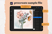 Flower Builder Kit for Procreate, a Brush Add-On by Wooly Pronto (Thumbnail 10 of 11)