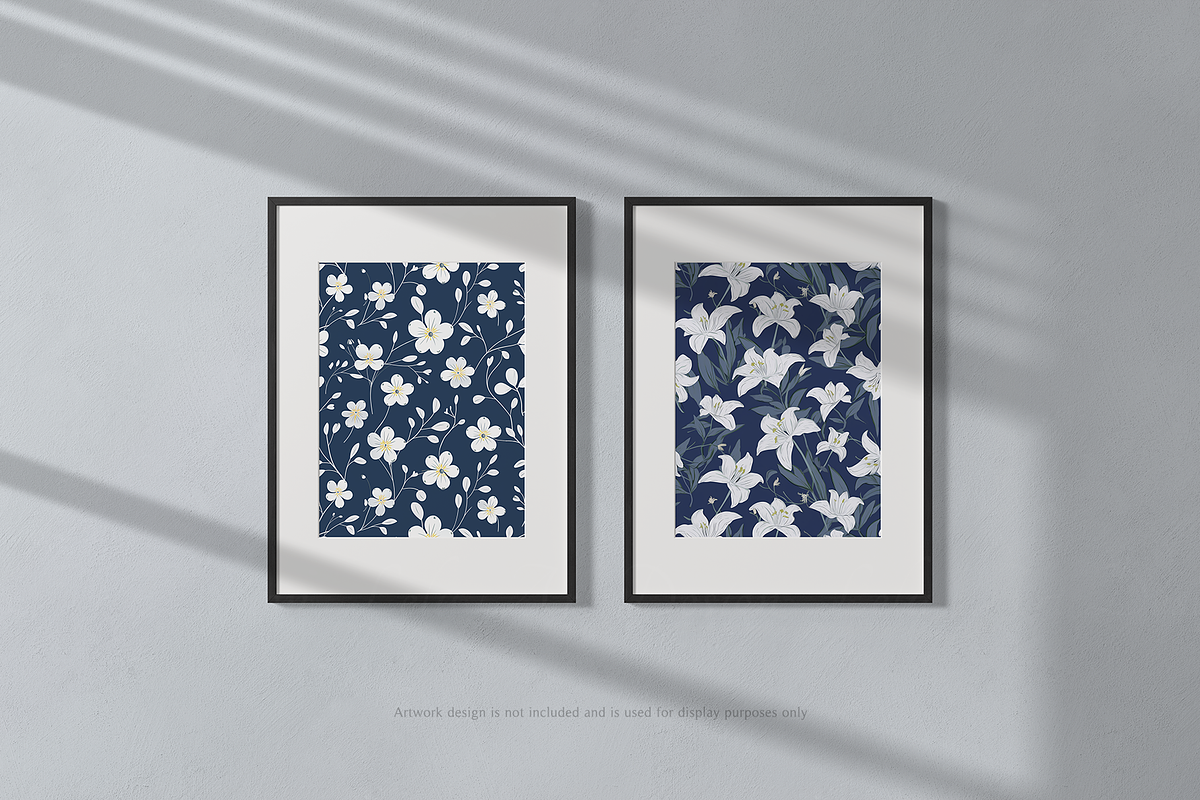 3x4 Portrait Frame Mockup Bundle, a Household Mockup by Lelu Art Design (Photo 4 of 11)