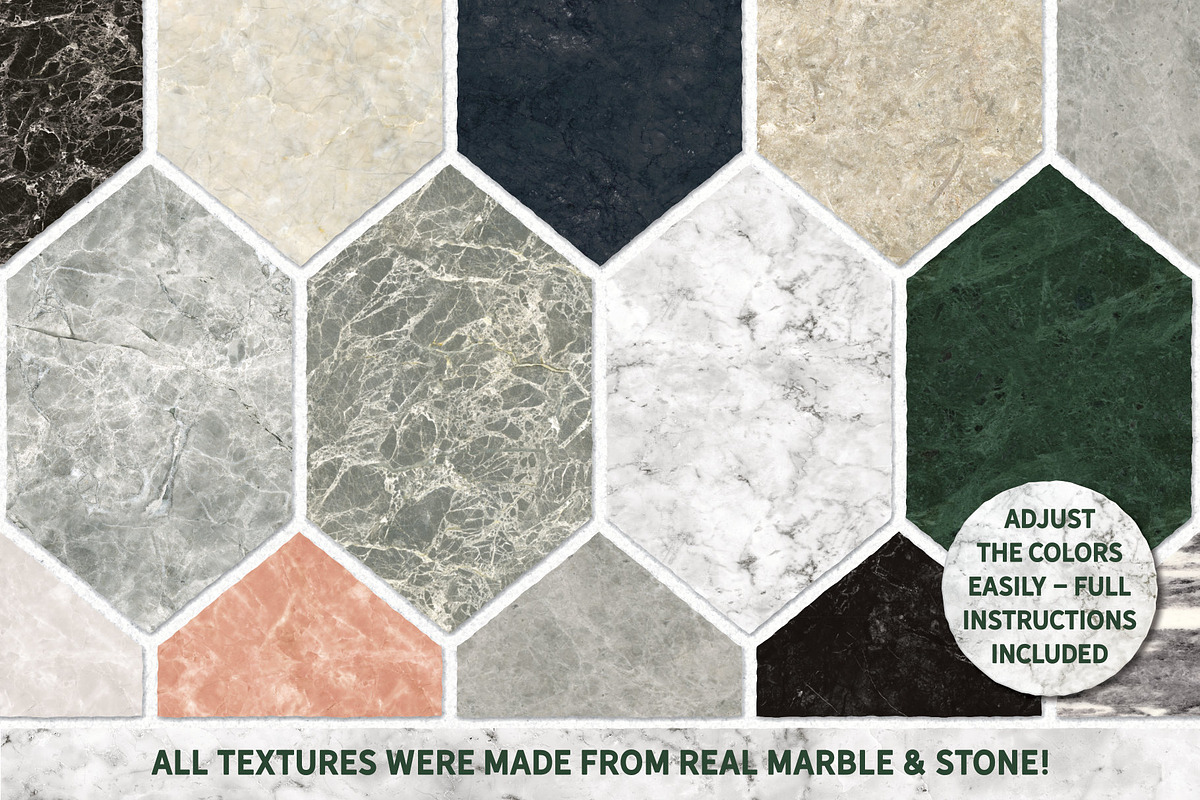 Marble & Stone Collection Photoshop, a Texture Graphic by The Artifex Forge (Photo 10 of 11)