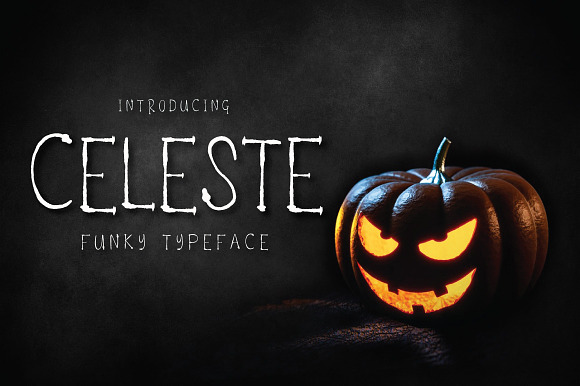 Celeste - Funky Typeface preview 7