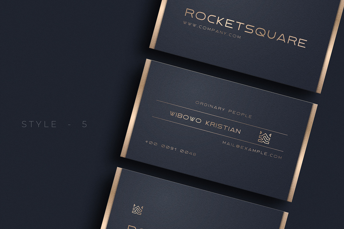 Elegant Business Card Template, a Business Card Template by Ctrl space studio (Photo 6 of 6)