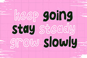 Shacklebolt Playful Handwritten, a Handwritten Font by Typehand Studio (Thumbnail 4 of 9)