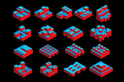 Logos geometric, an Object Graphic by AlexZeL (Thumbnail 2 of 2)