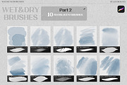 BUNDLE Watercolor Procreate Brushes, a Brush Add-On by Les Frolova (Thumbnail 5 of 17)