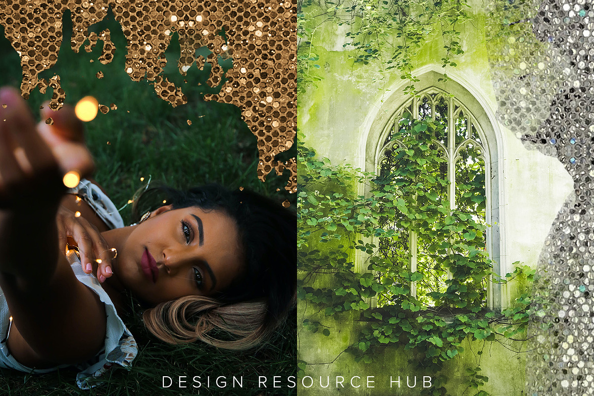 Metallic Glitter PS Layer Styles, a Layer Style Add-On by Design Resource Hub (Photo 5 of 5)