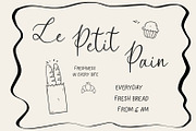 Bonjour Amour — A Whimsical Font, a Handwritten Font by Prestige Artsy Studio (Thumbnail 4 of 8)