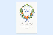 Watercolor Holiday Clipart - Citrus, a Graphic by RhianAwni (Thumbnail 7 of 8)