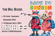Back-to-School Parade, an Animal Illustration by NiiiNArt (Thumbnail 2 of 4)