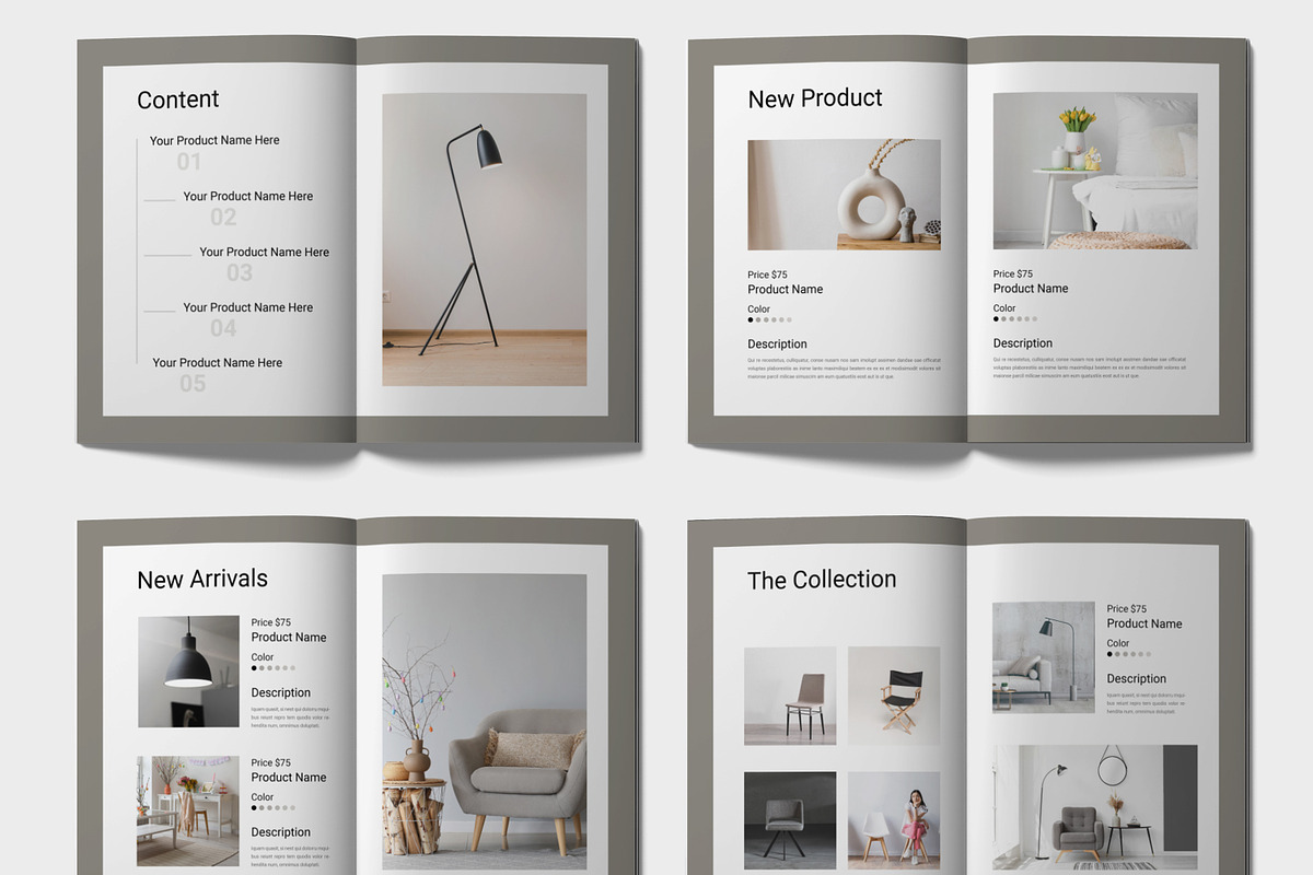 Product Catalog Design, a Brochure Template by ContestDesign (Photo 2 of 3)