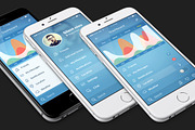 Shop and Personal Mobile UI KIT, an UI Kit Template by Alireza Farzad (Thumbnail 7 of 10)