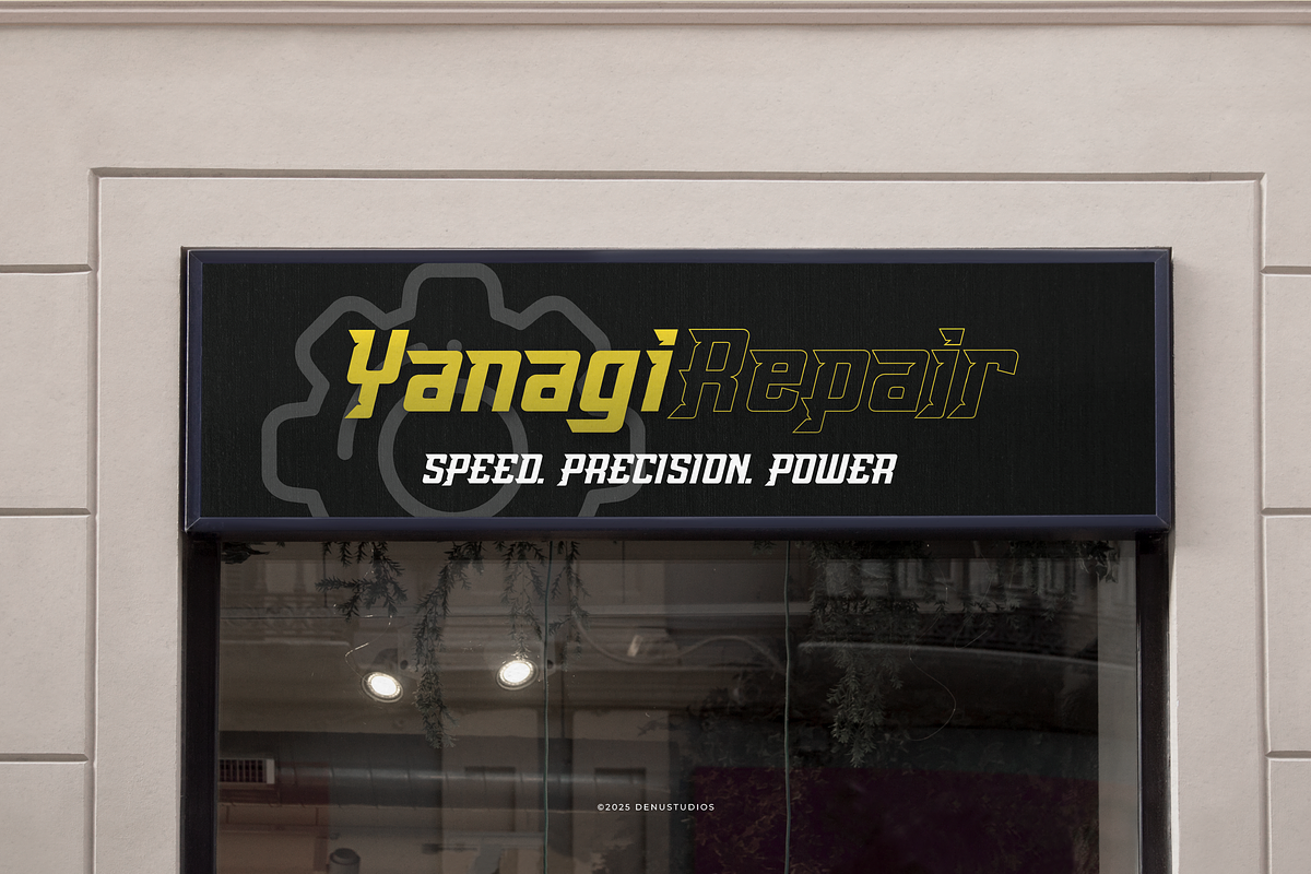 Amang Racing | Bold Racing Font, a Font by Denustudios (Photo 5 of 12)