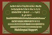 Cahileros Retro Bold Serif Font, a Serif Font by timelesstype.co (Thumbnail 19 of 20)