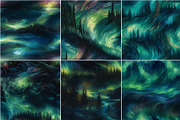 Aurora - Seamless Northern Light Art, a Pattern Graphic by Pixel Perfect Patterns (Thumbnail 12 of 12)