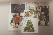 Watercolor Christmas ornaments, an Object Graphic by ma_i_vi (Thumbnail 9 of 20)