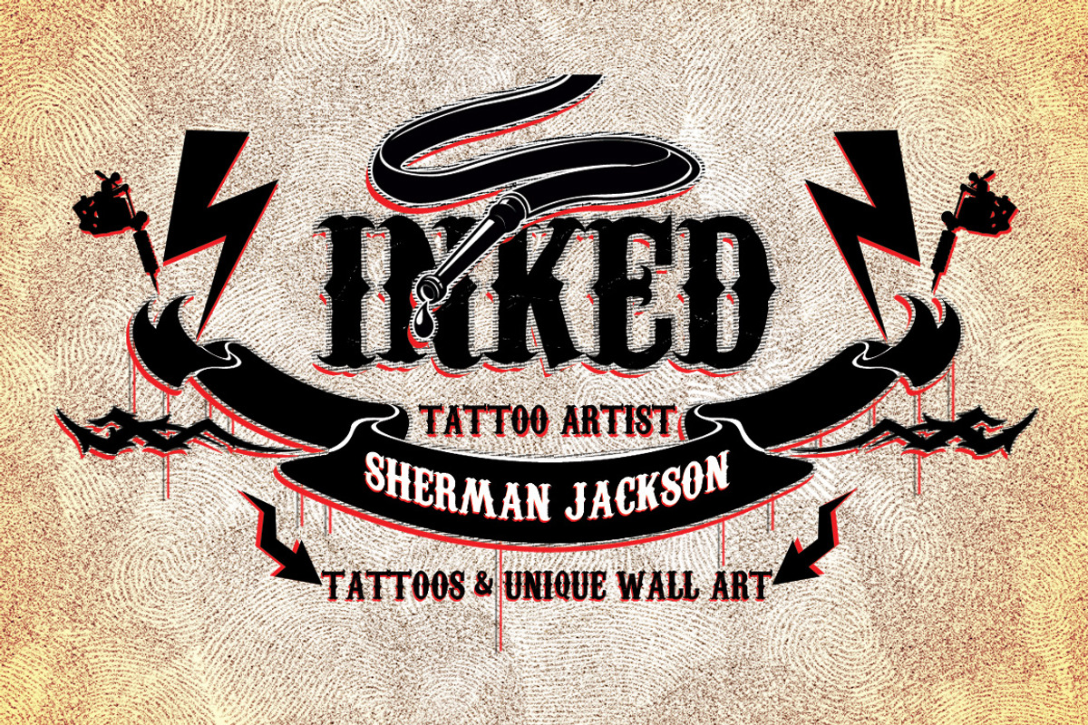 Inked Tattoo Artist Logo, a Branding & Logo Template by PremadePixels.com