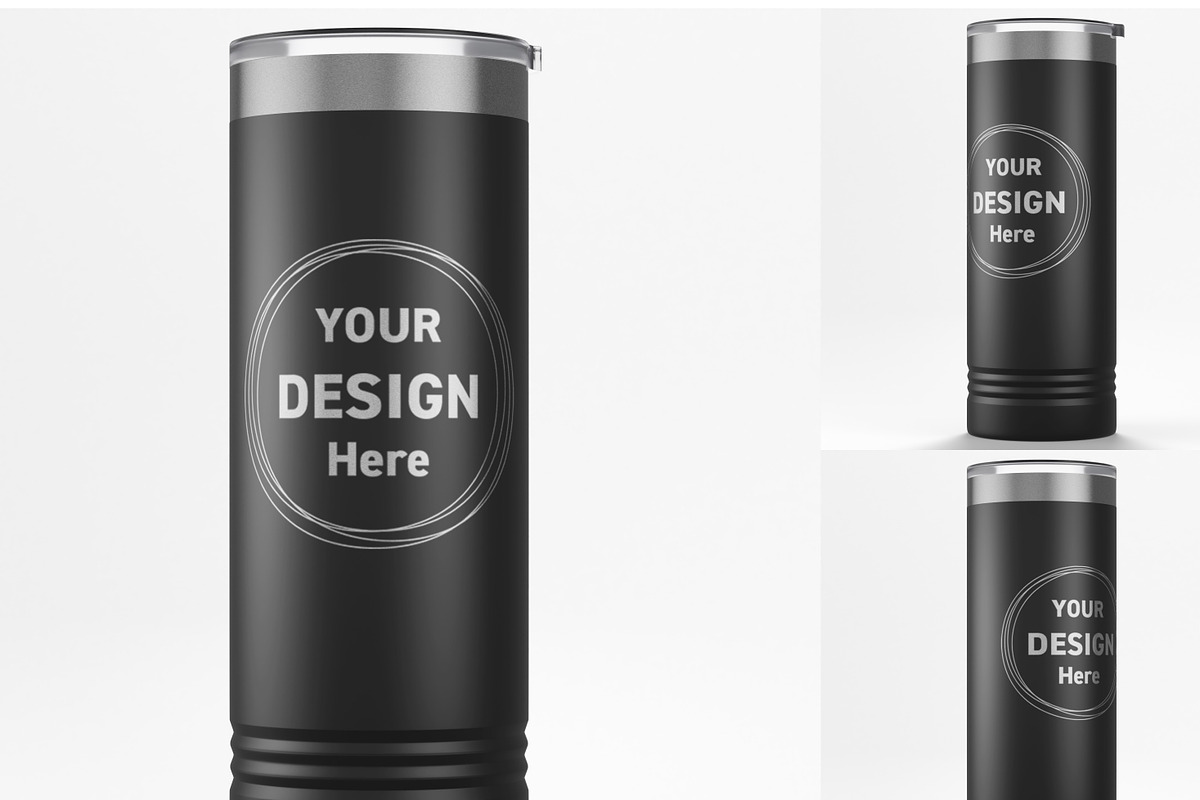 22oz Laser Engraved Tumbler Mockup, a Cups & Container Mockup by MockupsBox (Photo 5 of 8)