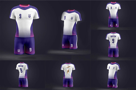 Soccer Uniform Mock-up
