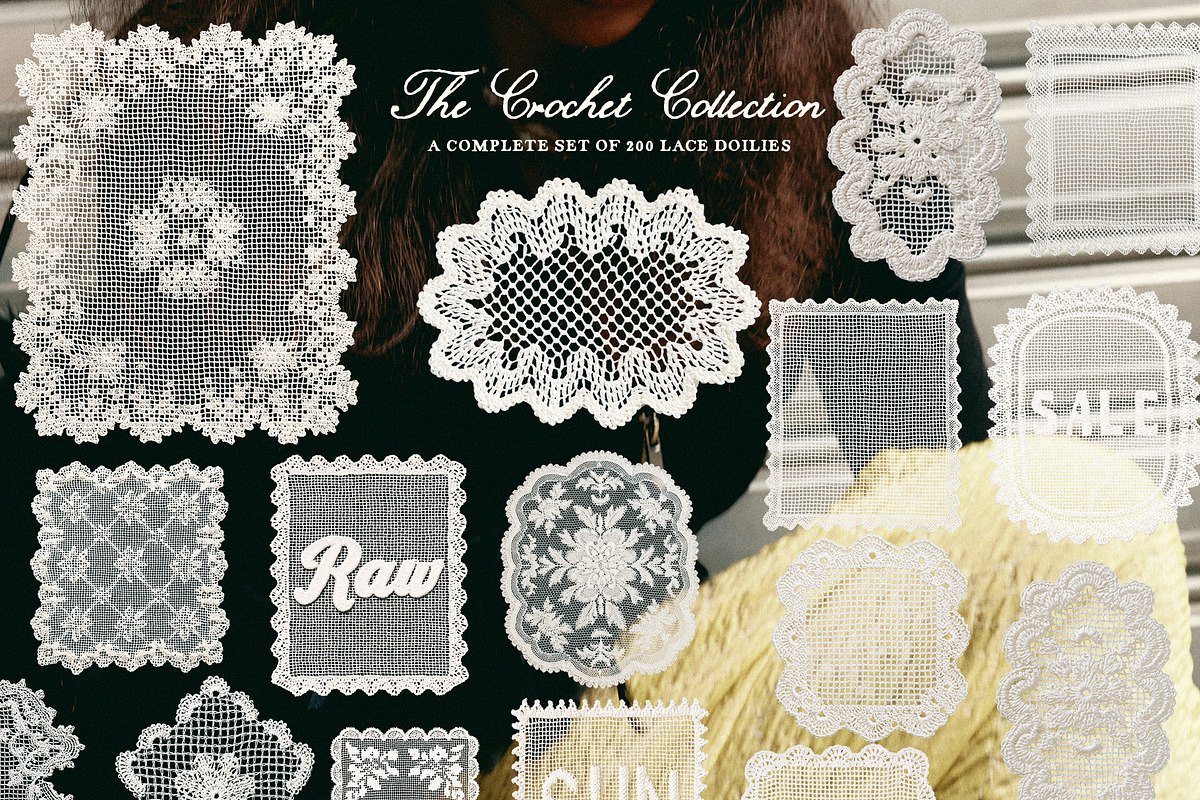 Crochet Collection: 200 Lace Doilies, an Object Graphic by Purple (Photo 7 of 12)